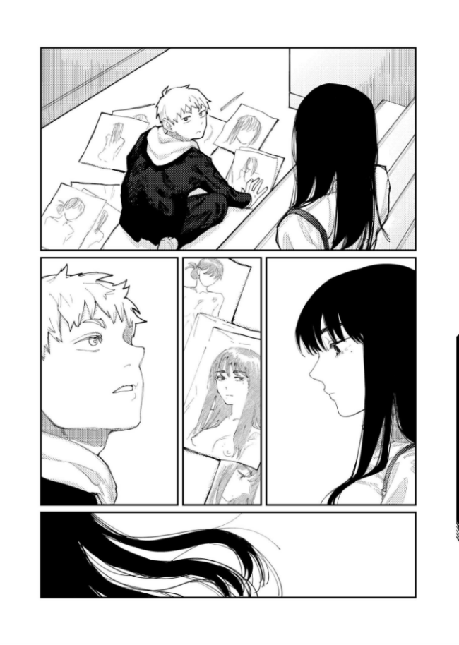 君の絵を描く ひげた COMIC快艶編集部 サンプル画像