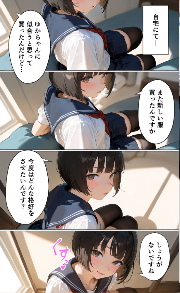 【実話】彼女を俺の性癖に染める過程〜後輩●●をエロ服で呼び出し〜【第二章】 モザイク版 TAIL LOVERS あいラビ サンプル画像