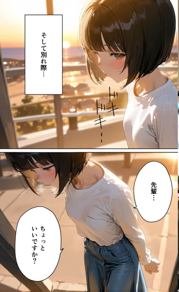 【実話】彼女を俺の性癖に染める過程〜後輩●●がいいなりになるまで〜【第一章】 モザイク版 TAIL LOVERS あいラビ サンプル画像