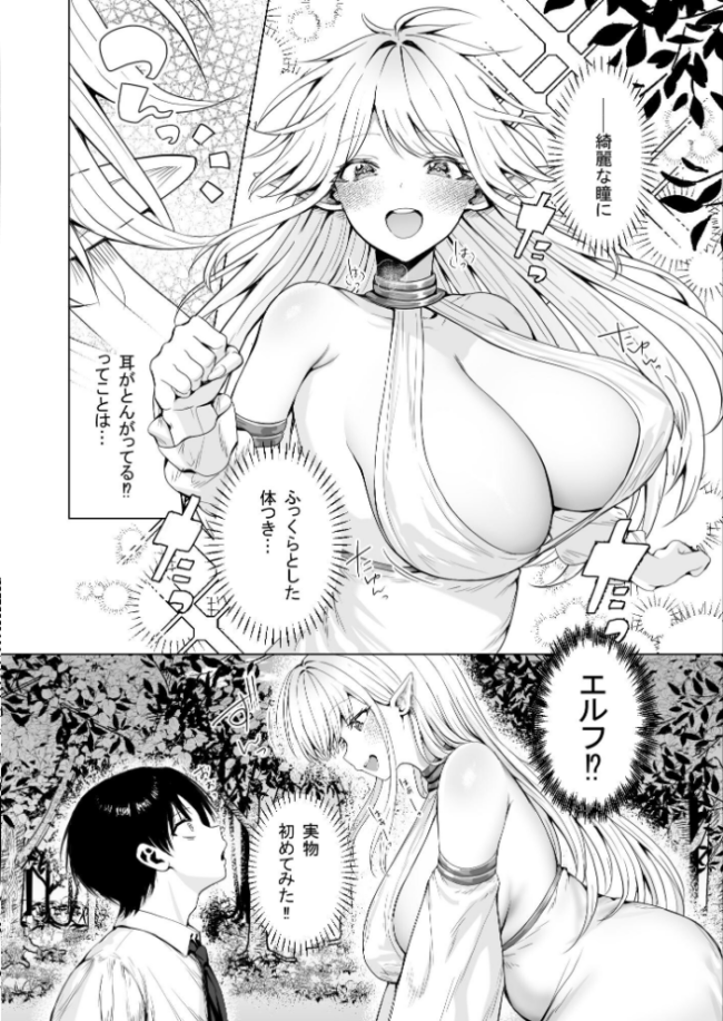 種馬(救世主)として召喚された異世界でエルフママに甘やかされながらヤリまくる ハウメニードリームズ出版 旅口工路 サンプル画像