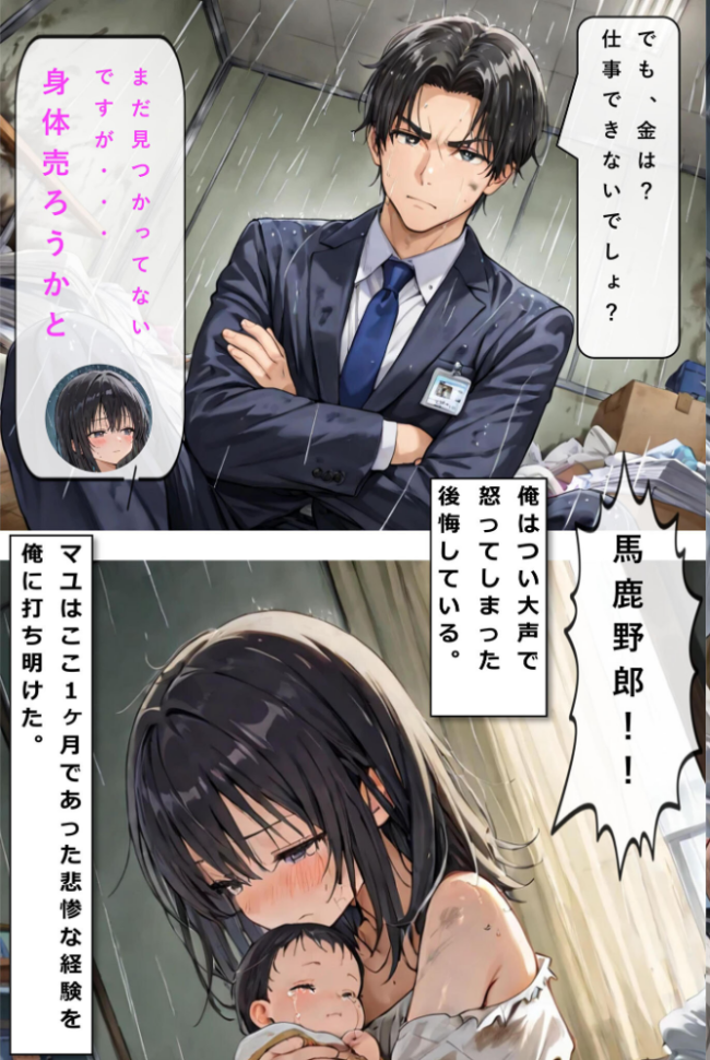 レ○プされていた少女を保護したら花嫁になった話 モザイク版  hentaiedge あいラビ サンプル画像