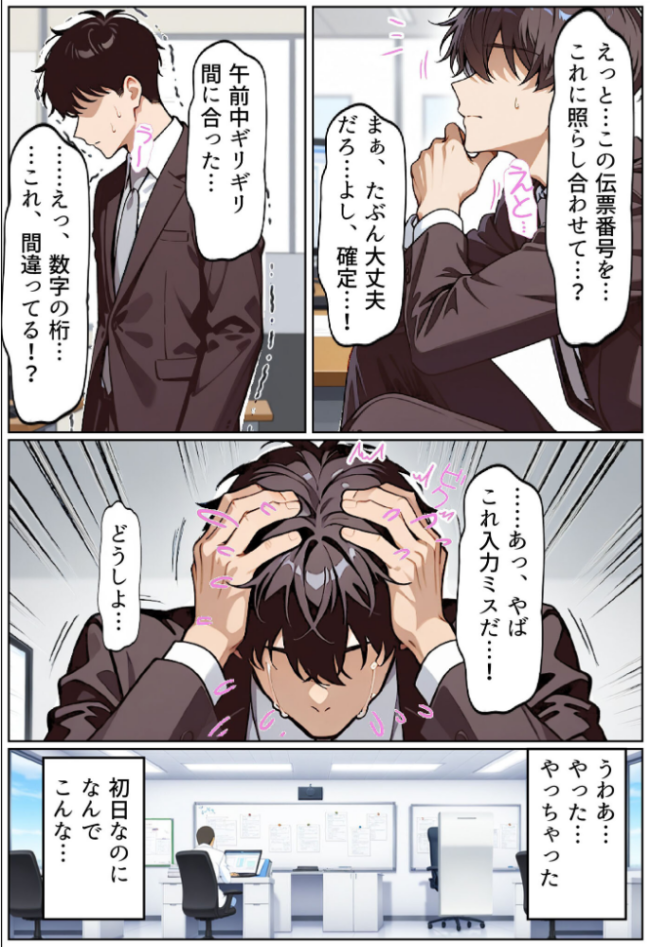 いい歳こいてどすけべな女上司の寝取られ新人性指導 モザイク版 ちるイル あいラビ サンプル画像