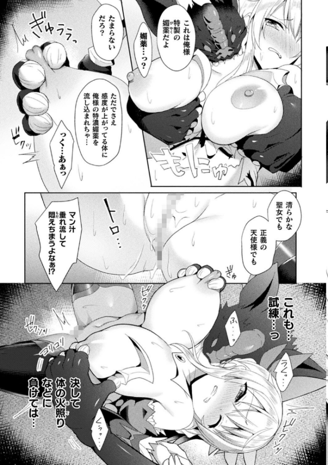 エデンズリッター淫悦の聖魔騎士ルシフェル編 THE COMIC  恋河ミノル Waffle サンプル画像