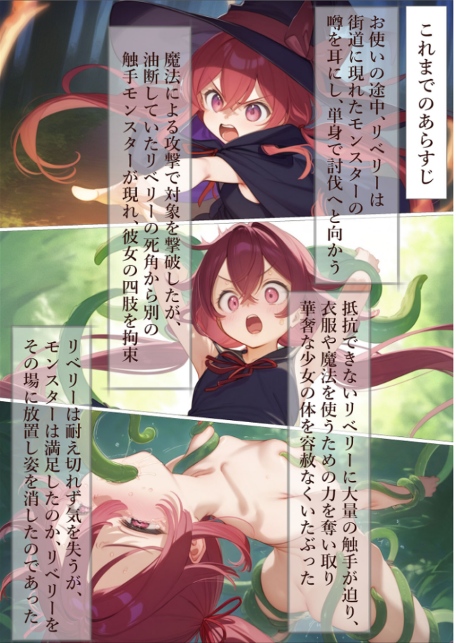 魔女見習いリベリーのお使い2 モザイク版 むほー地帯 あいラビ サンプル画像