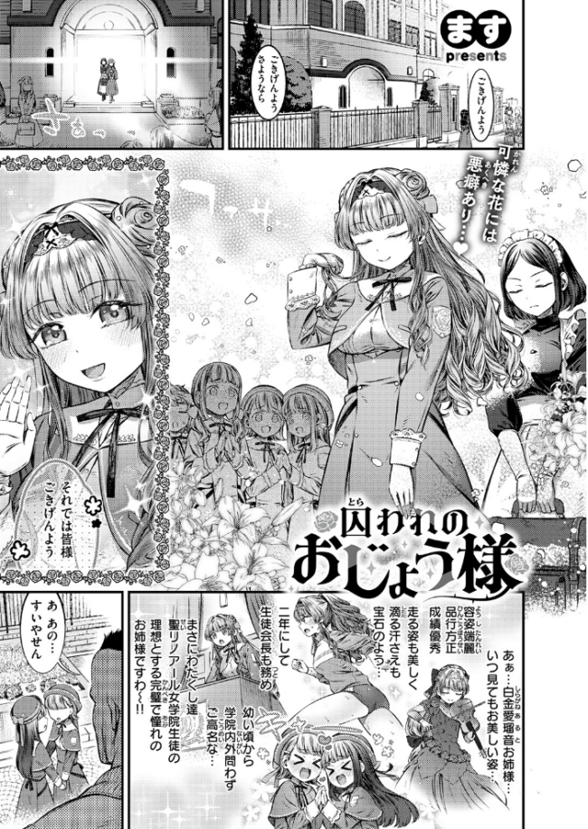 囚われのおじょう様 エロ漫画 サンプル画像