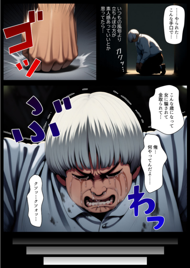 立ちんぼ詐欺で1億稼いだ女 俺が最終回をプレゼントしてやった モザイク版 ストラボ あいラビ サンプル画像