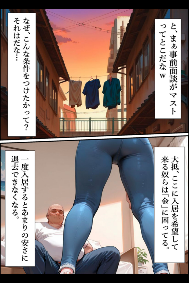 人妻限定アパート 102号室 田島雪乃 〜大家のペットになった日編〜 モザイク版  ワーテルLab あいラビ サンプル画像