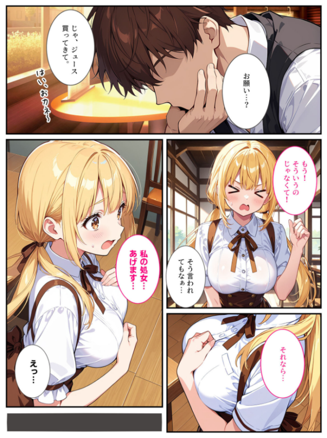 落ち込んでるオレに爆乳の後輩女子が処女をくれました! モザイク版 StudioSR あいラビ サンプル画像