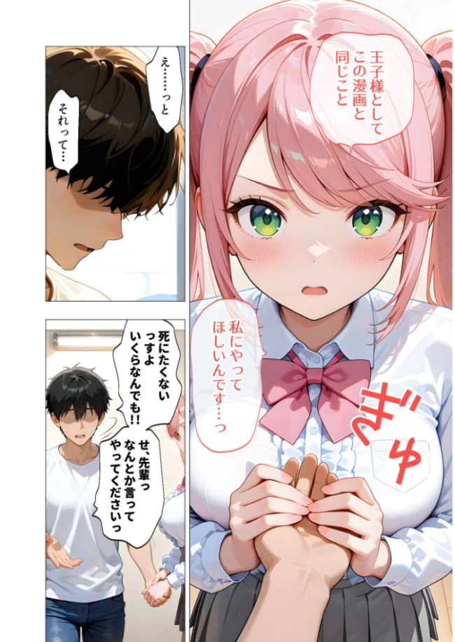 エロ漫画研究会！ヌキ・ラボへようこそ！第3話  我々ぺこり サンプル画像