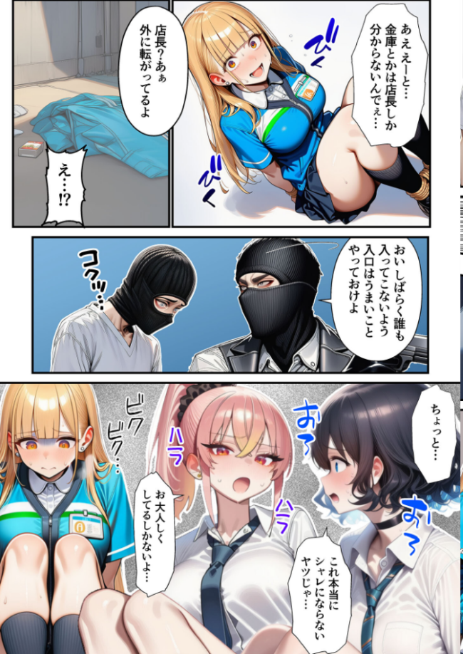 人質ライブ配信 モザイク版  ももまろ 朝露まほし あいラビ サンプル画像