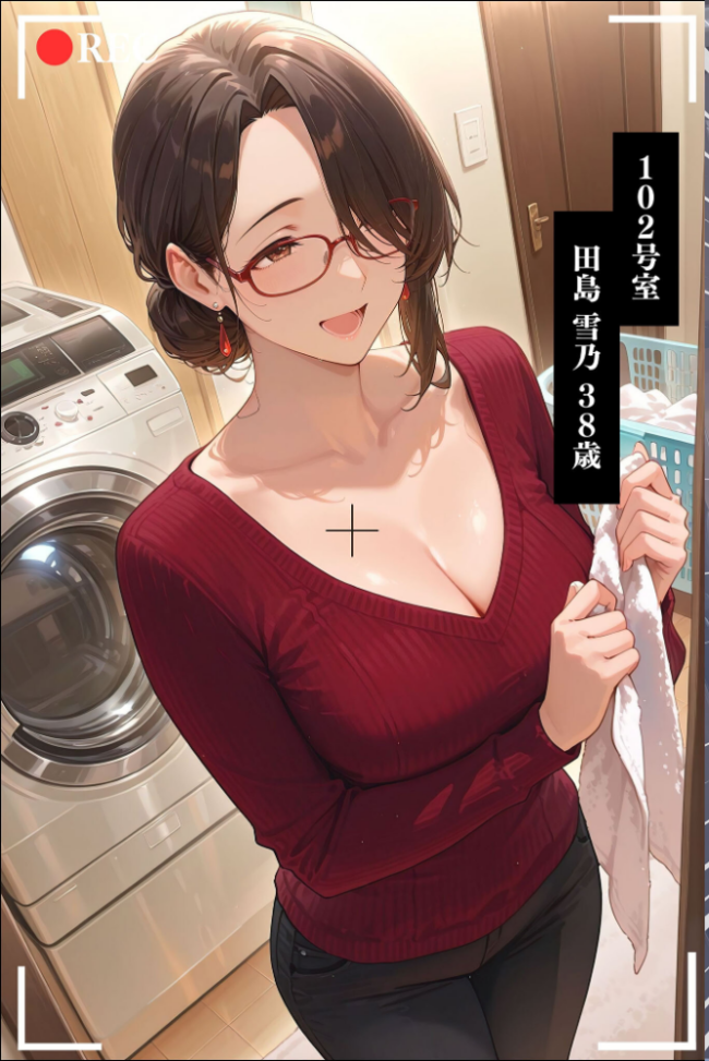 人妻限定アパート 102号室 田島雪乃 〜大家のペットになった日編〜 モザイク版  ワーテルLab あいラビ サンプル画像