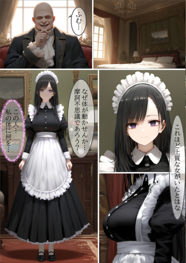 貴族メイドが悪辣侯爵に堕とされるまで モザイク版  むほー地帯 あいラビ サンプル画像