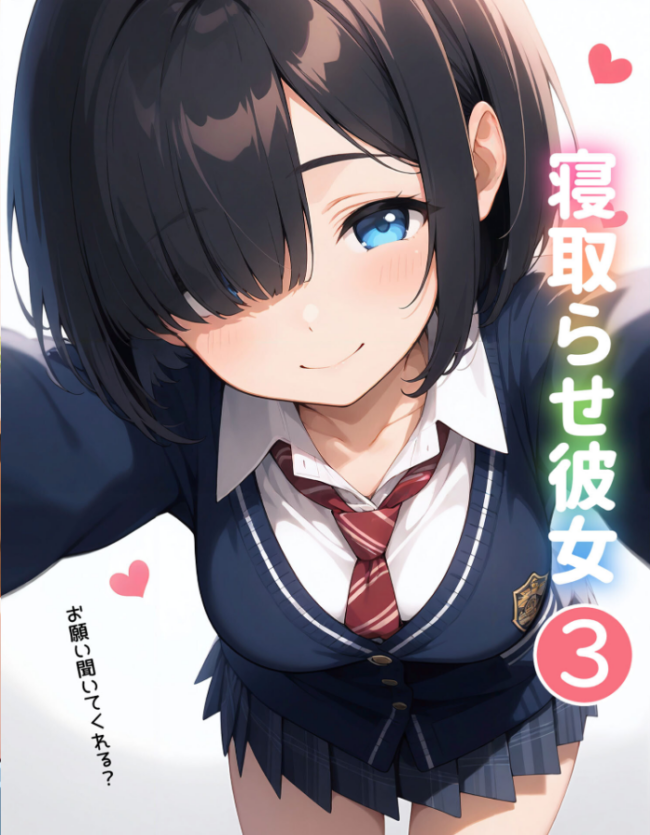寝取らせ彼女3 モザイク版　エロ漫画 サンプル画像