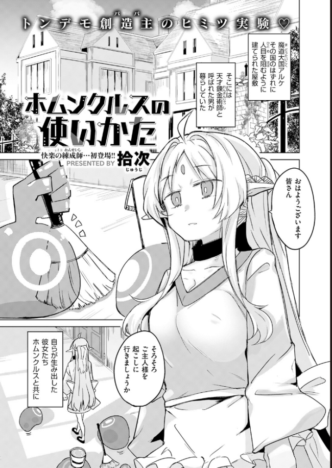 ホムンクルスの使いかた  拾次 サンプル画像