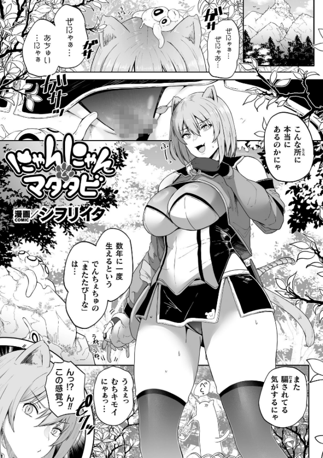 にゃんにゃんとマタタビ【単話】 エロ漫画 サンプル画像