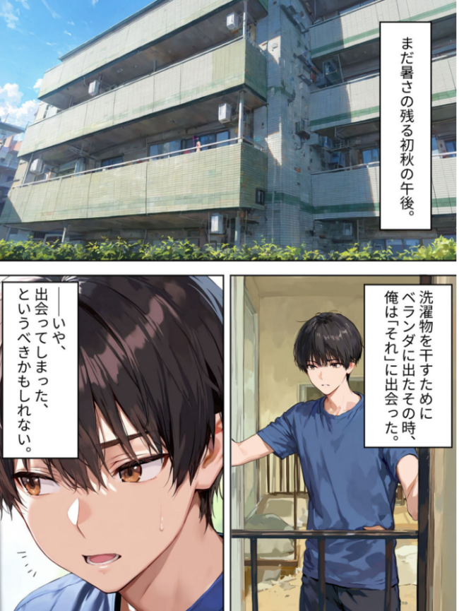 隣の黒ギャル人妻は、寂しがり屋だった。 モザイク版 エロ漫画 サンプル画像