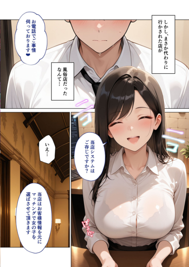 マッチング型純愛風俗店「レッドリンク」 第14話 〜元教師でも愛してくれますか？〜 モザイク版  丼栗 サンプル画像
