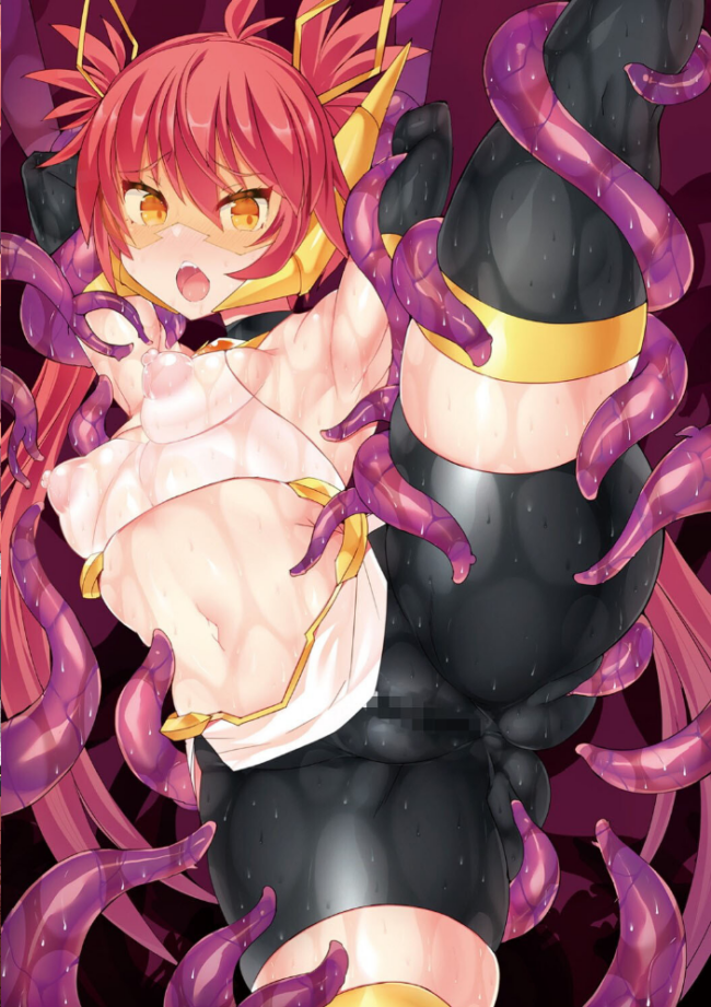 神装魔光少女 THE COMIC  翡翠石 FIGURE-HUGGING サンプル画像