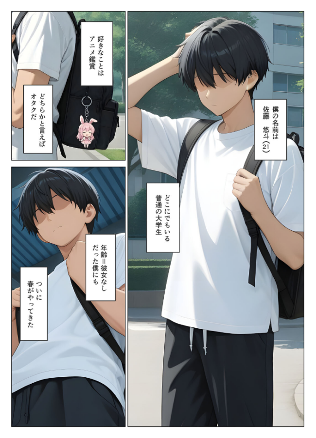 初めての相手は彼女の姉 人妻に童貞相談したら中●しセックスしてしまった話 モザイク版 桃色紅茶 あいラビ サンプル画像