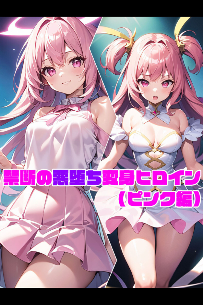 【全3作収録】禁断の悪堕ち変身ヒロイン【ピンク・ブルー・イエロー編】 NaruMinix あいラビ サンプル画像