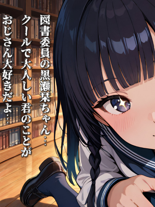 【CG】微乳図書委員の受難 おじさんに汚され、理性が崩壊する瞬間 モザイク版 万工房 あいラビ サンプル画像