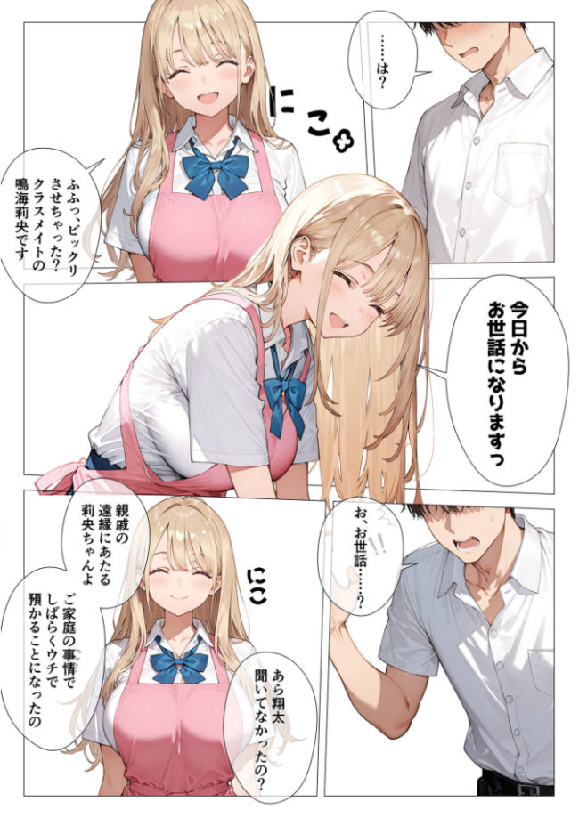 クラスメイトと同棲性活！？ 〜ノンデリギャルに侵された俺の聖域〜  似道あさひ サンプル画像