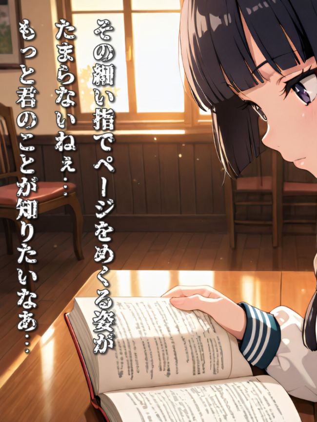 【CG】微乳図書委員の受難 おじさんに汚され、理性が崩壊する瞬間 モザイク版 万工房 あいラビ サンプル画像