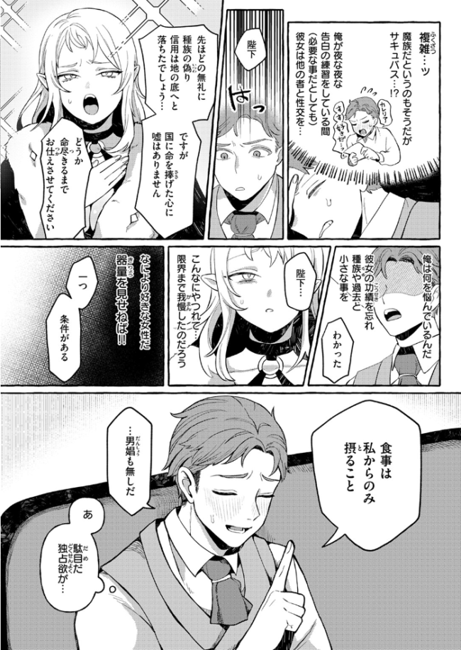 異類 性交譚〜サキュバス・ナイトの場合〜 チロ田ろち サンプル画像