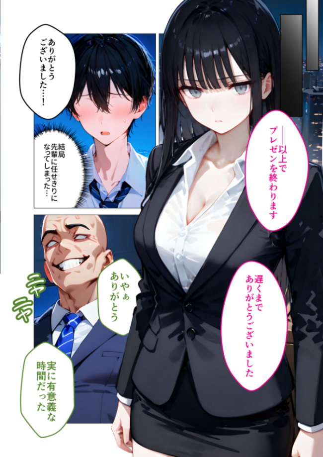 クールな上司の社内オ〇ニーを見た僕はHで口止めされています (2) モザイク版 右左ゆうた サンプル画像