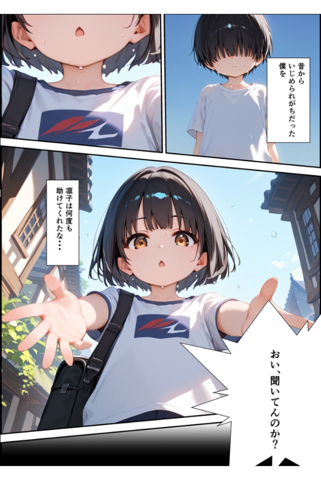 【全2作収録】ボクを守るために不良の性●●になっても絶対に堕ちないカノジョ モザイク版 バベル太郎 あいラビ サンプル画像