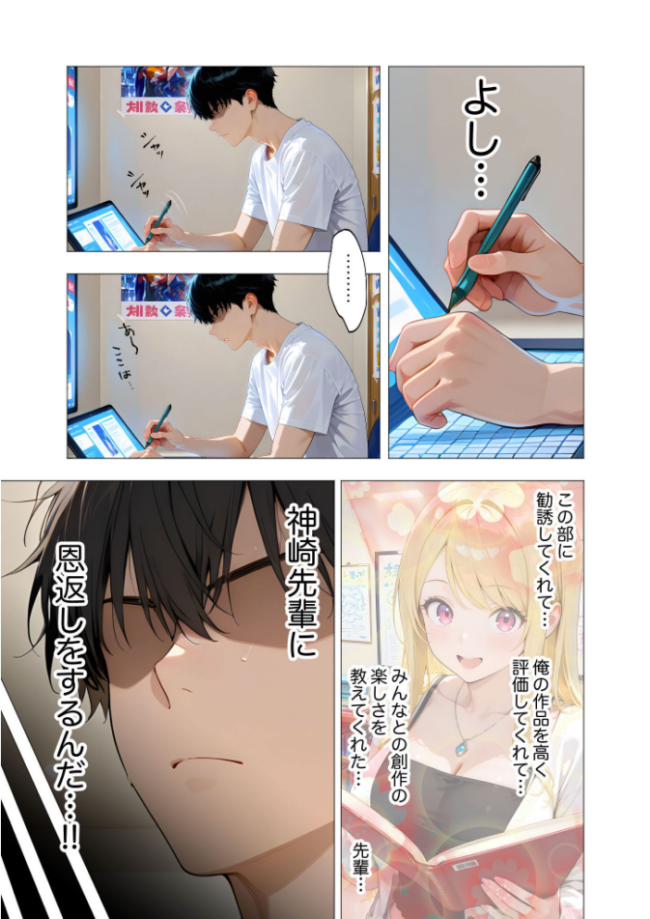 エロ漫画研究会！ヌキ・ラボへようこそ！第5話  我々ぺこり サンプル画像