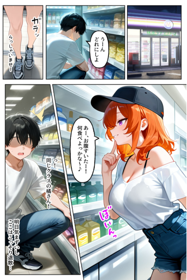 家出してきたクラスの人気ギャルがうちに転がり込んできたけど…まさかの処女でした【単話】(1) モザイク版 エロ漫画 サンプル画像