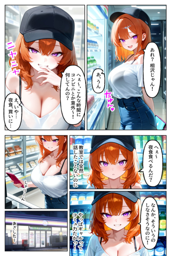 家出してきたクラスの人気ギャルがうちに転がり込んできたけど…まさかの処女でした【単話】(1) モザイク版 エロ漫画 サンプル画像