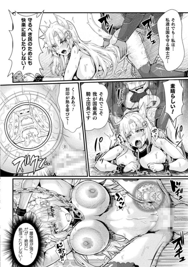 聖騎士牧場 家畜に堕ちた戦姫たち THE COMIC 4話【単話】 エロ漫画 サンプル画像