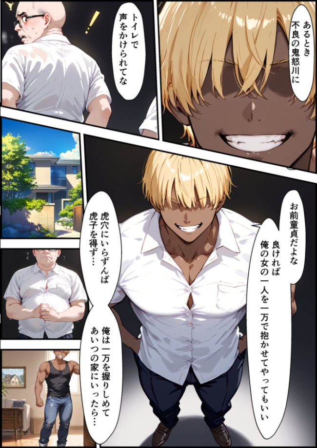 女手ひとつでボクを育ててくれた自慢の母がボクを守るためにいじめっ子の女になる話2 モザイク版 バベル太郎 あいラビ サンプル画像